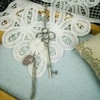 MyLittleThing - Romantic Silver Long Key Necklace