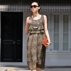 SOHO Central - Leopard Print Pleated Maxi Dress