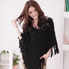 D.P-Shop - Fringed Poncho