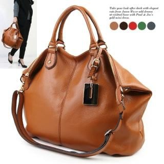 Genuine Leather Satchel