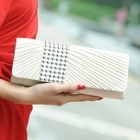 SOHO Central - Stud-Detail Pleated Clutch