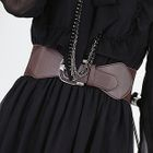 59th Street - Braided-Buckle Elasticized Belt