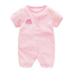 Madou - Baby Striped One-Piece Madou - Baby Striped One-Piece