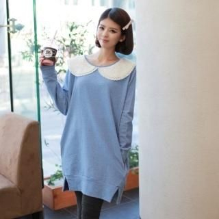 Layered Peter Pan Collar Dress