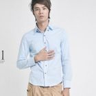INTHING - Long Sleeve Plain Shirt