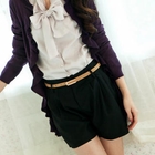 Tokyo Fashion - Pleated Belted Shorts