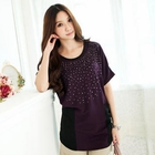 Tokyo Fashion - Dual-Pocket Rhinestone Top