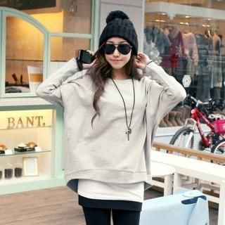 Asymmetric Hem Pullover
