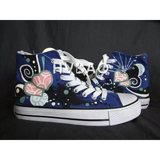 'Doodle Heart' High-Top Sneakers 'Doodle Heart' High-Top Sneakers