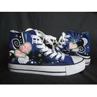 HVBAO - 'Doodle Heart' High-Top Sneakers
