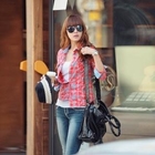 REDOPIN - Distressed Plaid Shirt