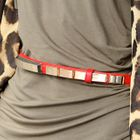 SOHO Central - Studded Skinny Belt
