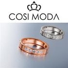 COSI MODA - Steel Ring with Cubic Zirconia 