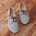 Ni-kiyo - Canvas Lace-Up Sneakers
