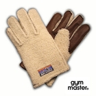 gym master - Leather & Faux Fleece Gloves