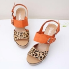 Grace Candy - Two-Tone Pony Hair Sandals