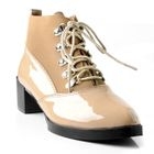 Lane172 - Patent Lace-Up Ankle Boots