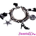 Sweet & Co. - LBD x Sweet&Co. Mono Charms Bracelet