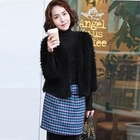IZABEL - Faux-Fur Cropped Jacket