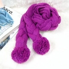 Angelove - Pompom-Accent Scarf