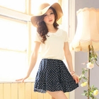 Tokyo Fashion - Mock Two-Piece Dotted Dress