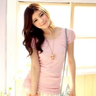 Tokyo Fashion - Puff-Sleeve Scoop-Neck Top