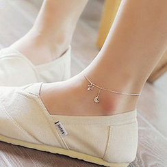 Kulala - Rhinestone Sterling Silver Anklet Kulala - Rhinestone Sterling Silver Anklet