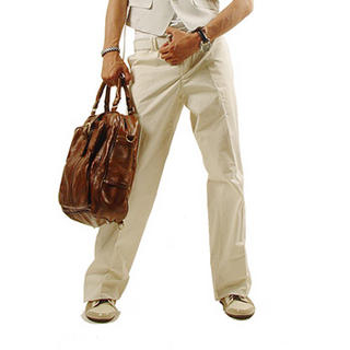 Straight Leg Pants in Ivory Straight Leg Pants in Ivory