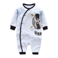 Madou - Baby Striped One-Piece Madou - Baby Striped One-Piece