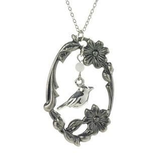 MyLittleThing - Silver Forest Bird Necklace MyLittleThing - Silver Forest Bird Necklace