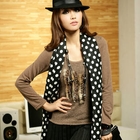 JK2 - Inset Frilled Sweater Mini Skirt