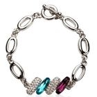 Moonbasa - Rhinestone Jeweled Bracelet