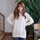 CLICK - Dolman-Sleeve Beaded Pullover