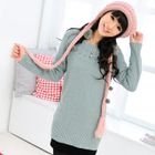 59 Seconds - Grid Pattern Knit Sweater