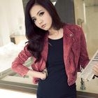 PUFFY - Denim Biker Jacket