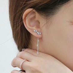 MOMENT OF LOVE - Rhinestone Chandelier Earrings MOMENT OF LOVE - Rhinestone Chandelier Earrings