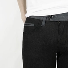 Rememberclick - Contrast-Trim Skinny Jeans