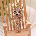 Miss Girl - Rhinestone Fox Necklace