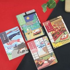 Homey House - 印花筆記本 (小) Homey House - 印花筆記本 (小)