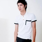 INTHING - Contrast-Trim Polo Shirt