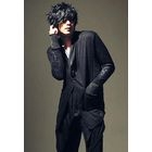HOTBOOM - Shawl Collar Thumbhole-Sleeve Cardigan