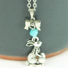 MyLittleThing - Silver Easter Bunny Necklace