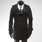Style YOURS - Double-Breasted Wool Blend Coat