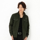 BLACK ASUKA - Dual-Pocket Shirt