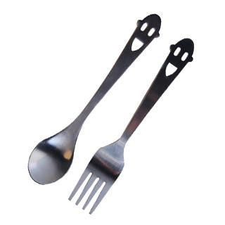 ioishop - Fork & Spoon Set - Silver ioishop - Fork & Spoon Set - Silver