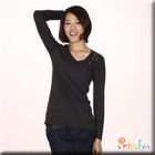 prischu - Star Stud-Detail Long Sleeve Top