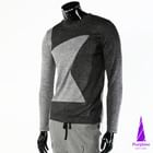 Purplow - Color-Block Knit Top