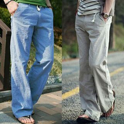Shop Men's Wide-Leg Pants Online | YesStyle