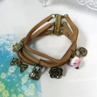 Angelove - Faux-Leather Retro Bracelet