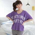 CLICK - Loose-Fit Print Tee